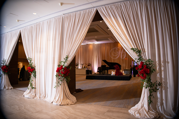 Entrance to the Heart Ball ballroom