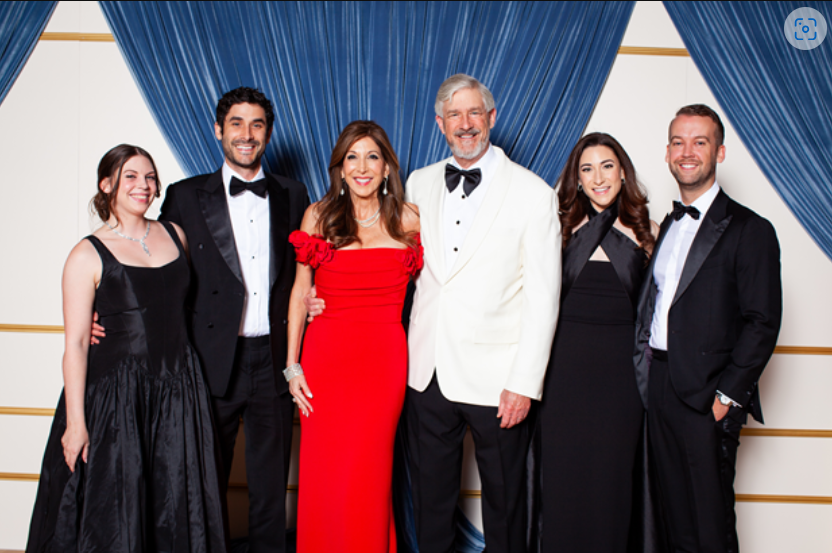 A group of Heart Ball guests